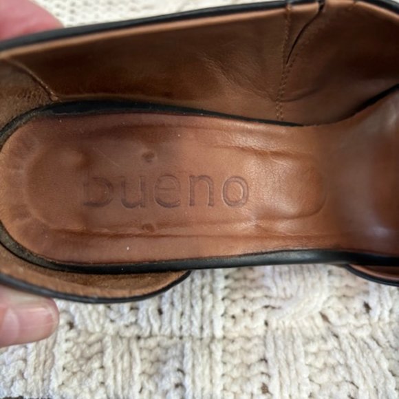 Leather Black open toe shoes - Picture 7 of 7